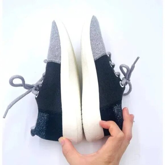 Allbirds Sneakers Men\'s 8 Gray Wool Runner Colorblock Patchwork NWOT $120 main image 6